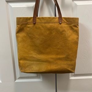 Madewell canvas transport tote